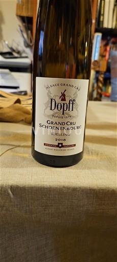 Alsace Riesling Grand Cru Dopff Grand Cru Schoenenbourg 2018