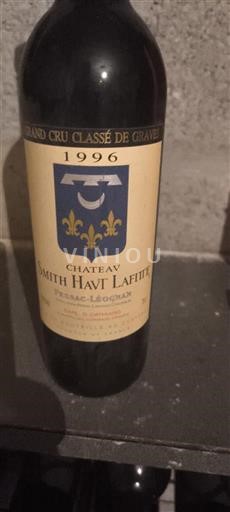 Bordeaux Pessac-Léognan Grand Cru Château Smith Haut Lafitte 1996
