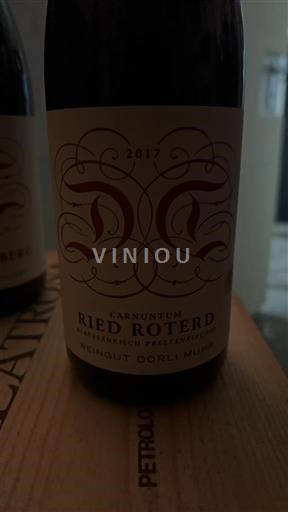Niederösterreich Carnuntum DAC Weingut Dorli Muhr Ried Roterder 2017