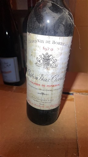 Bordeaux Pomerol Château Vieux Cherd 1970