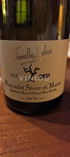 Valle della Loira Muscadet Sèvre et Maine Famille Lebas 2024