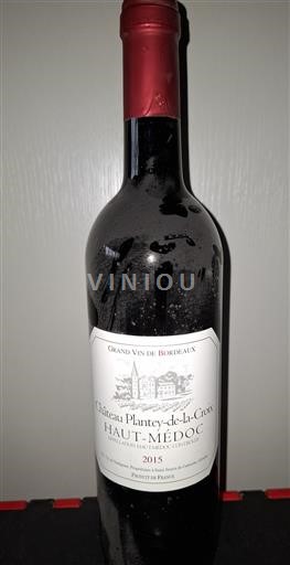 Bordeaux Haut-Médoc Château Plantey de la Croix 2015