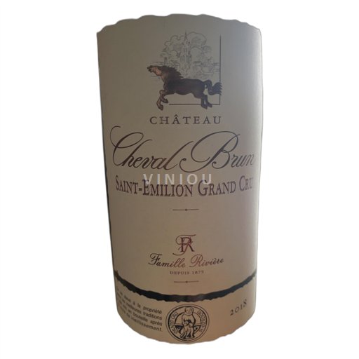 Bordeaux Saint-Émilion Grand Cru Château Cheval Brun 2018