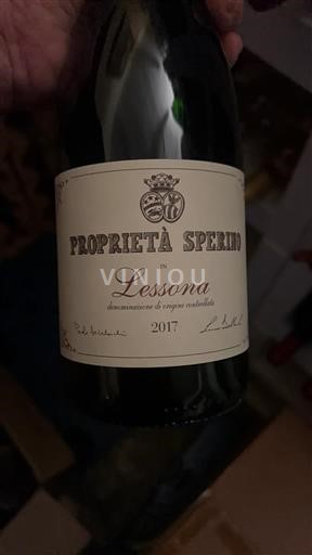 Piamonte Lessona Proprietà Sperino 2017