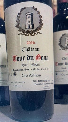 Bordeaux Haut-Médoc Château Tour du Goua 2016