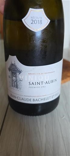 Burgundsko Saint-Aubin Premier Cru Jean-Claude Bachelet et Fils 2018