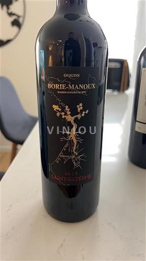 Burdeos Saint-Estèphe Borie-Manoux Origins 2017