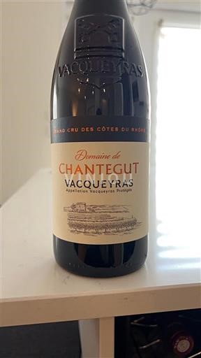 Valle del Ródano Vacqueyras Domaine Chantegut 2018