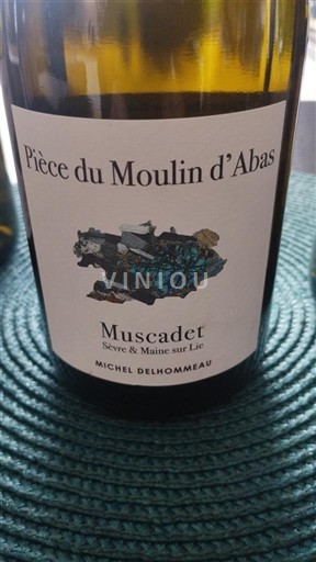 Loire-dalen Muscadet-Sèvre-et-Maine Michel Delhommeau Pièce du Moulin d'Abas 2023