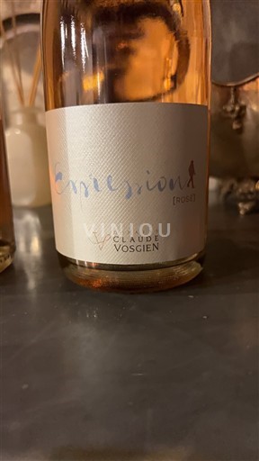 Lorraine Côtes-de-toul Domaine Claude Vosgien Expression Rosé 2022