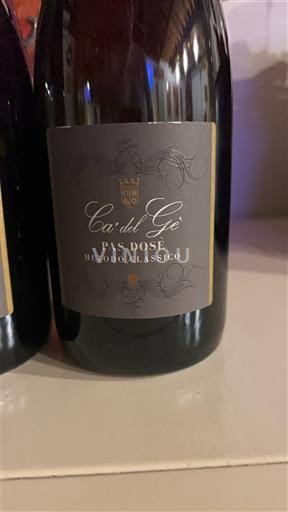 Lombardia Non specificato Cà del Gé Pas Dosé 2018