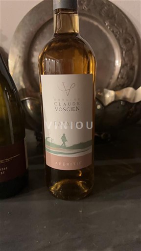 Rượu vang Blanc demi-sec Vignoble Claude Vosgien Non millésimé Pháp Alpes và các vùng Rhodanien Alpilles IGP