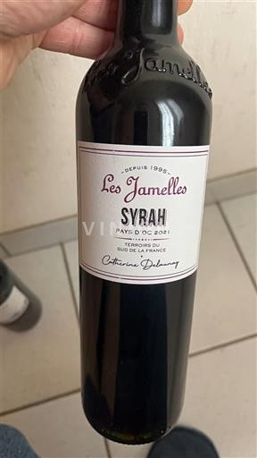 Languedoc og Roussillon Pays d'oc Les Jamelles Syrah 2021