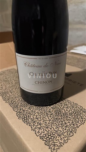 Rượu vang Rouge sec Charles Pain Château Noiré 2022 Pháp Thung lũng sông Loire Chinon AOC