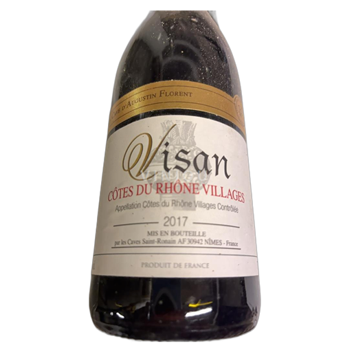 Rhônen laakso Määrittelemätön Cotes du rhone village 2017