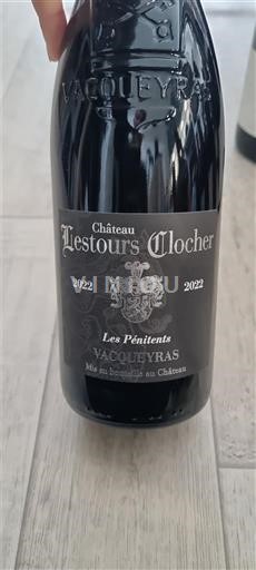 Rhône Valley Vacqueyras Château Les Tours du Clocher Les Pénitents 2022