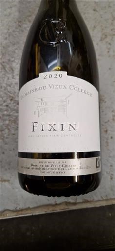 Bourgogne Fixin Domaine Vieux Collège 2020