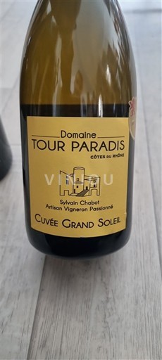 Vallée du Rhône Côtes-du-rhône Domaine Tour Paradis Grand Soleil 2022