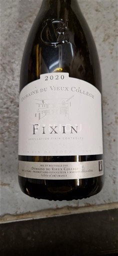 Bourgogne Fixin Domaine Vieux Collège 2020