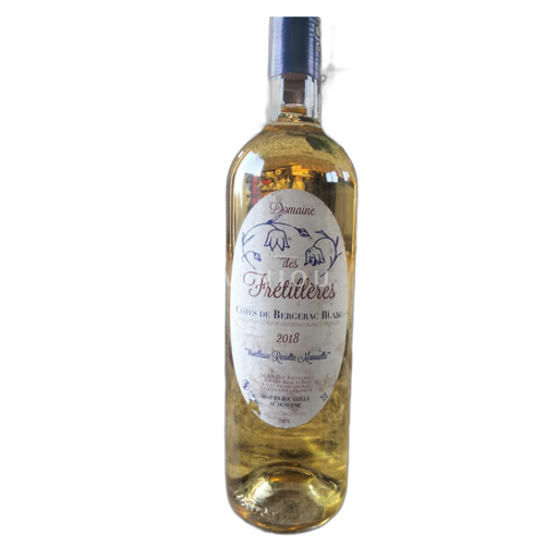 Burgundi Määrittelemätön Domaine des Frétillères Moelleux Récolte Manuelle 2018