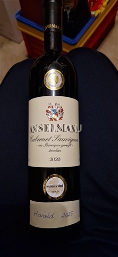 Pfalz Anselmann Cabernet Sauvignon 2020