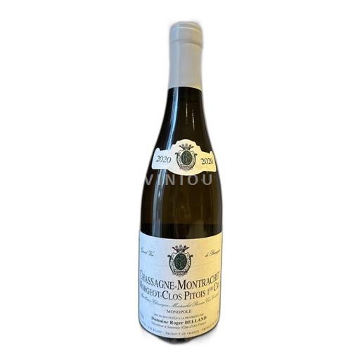 Bourgogne Chassagne-Montrachet Domaine Roger Belland Monopole 2020