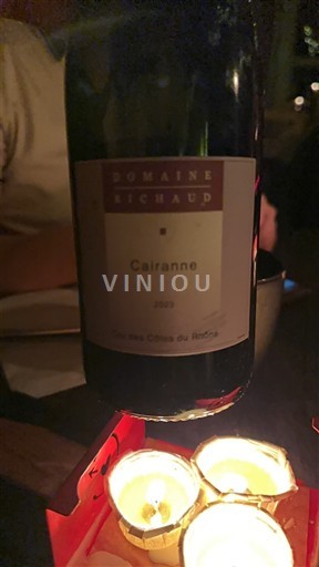 Údolí Rhôny Cairanne Domaine Richaud 2023