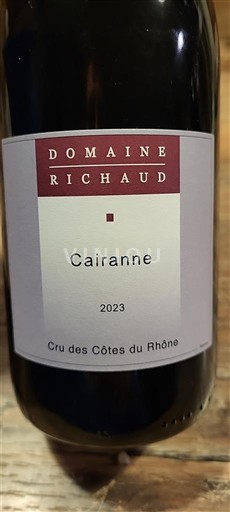 Rhône-dalen Cairanne Domaine Richaud 2023