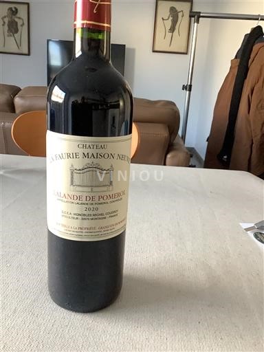 Bordeaux Lalande-de-pomerol Château Lafaurie-Peyraguey 2018