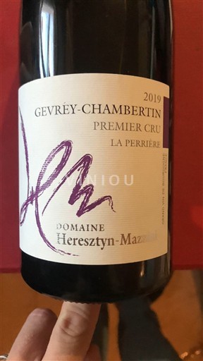 Borgogna Gevrey-Chambertin Premier Cru Domaine Heresztyn-Mazzini La Perrière 2019