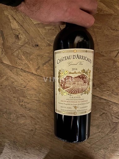 Bordeaux Graves Château Arricaud Grand vin 2014