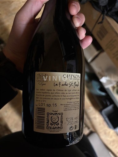 Valle del Loira Chinon Château Ligré La Roche St Paul 2015
