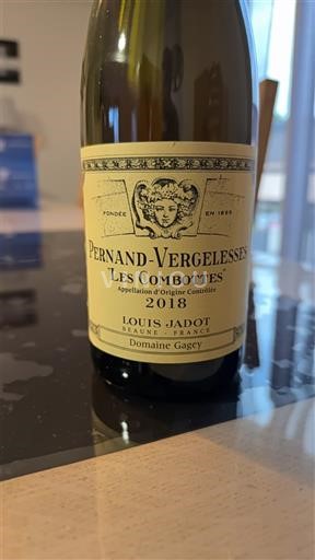Burgundi Pernand-vergelesses Domaine Louis Jadot - Domaine Gagey Les Combottes 2018