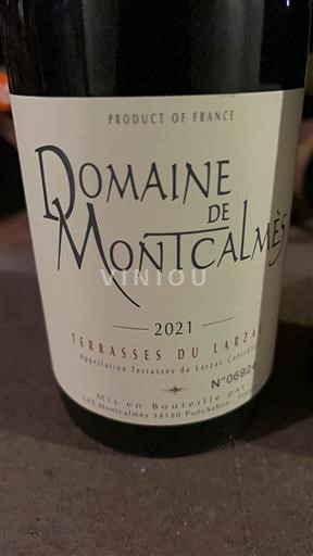Languedoc Terasele-Larzac Domaine Montcalmès 2021