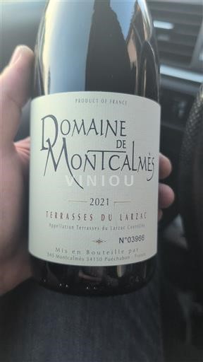 Languedoc Terrasses-du-larzac Domaine Montcalmès 2021