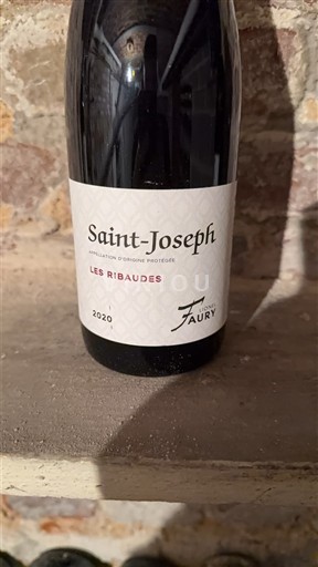 Údolí Rhôny Saint-Joseph Faury Les Ribauides 2020