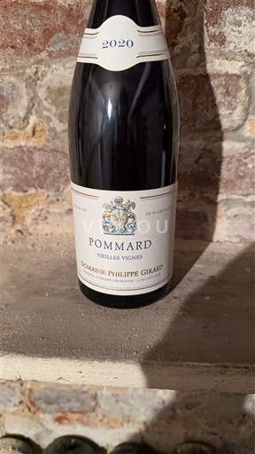 Burgundy Pommard Domaine Philippe Girard Vieilles Vignes 2020