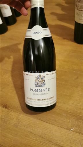Burgund Pommard Domaine Philippe Girard Vieilles Vignes 2020