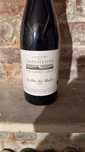 Languedoc Pic-saint-loup Château Cazeneuve Le Roc des Mates 2019