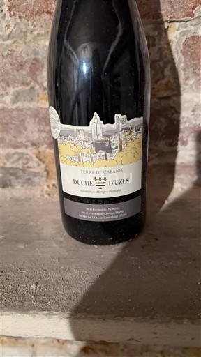 Rhône Valley Duché d'Uzès Les vignerons des capitelles Terre de cabanis 2018