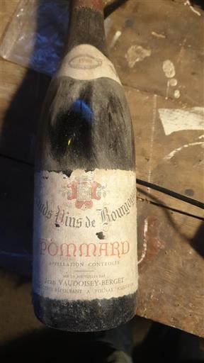 Borgoña Pommard Vaudoisey-Bergeret Sin añada