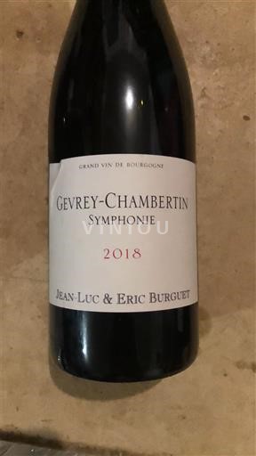 Borgogna Gevrey-Chambertin Jean-Luc & Eric Burguet Symphonie 2018