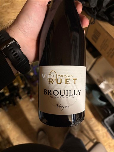 Beaujolais Brouilly Domaine Ruet Voujon 2022