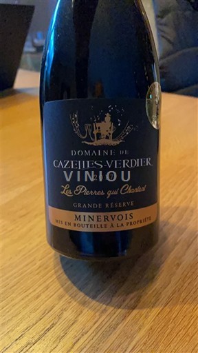 Languedoc Minervois Domaine Cazelles-Verdier Les Pierres qui Chantent Grande Réserve 2017