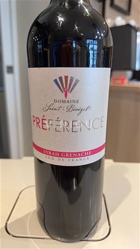 Languedoc in Roussillon Pays d'Oc Domaine Saint-Bénézet Préférence 2020