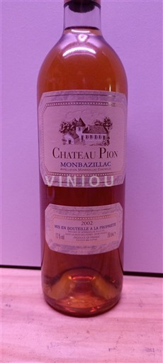 Sudoeste Monbazillac Château Pion 2002
