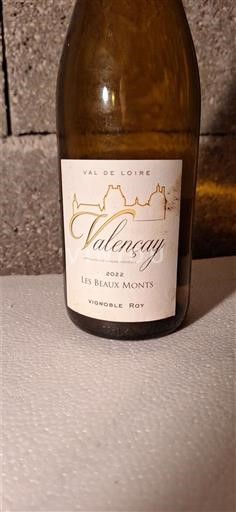 Vallée de la Loire Valençay Vignoble Roy Les Beaux Monts 2022