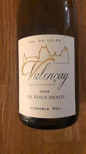Lugina e Luarës Valençay Vignoble Roy Les Beaux Monts 2022