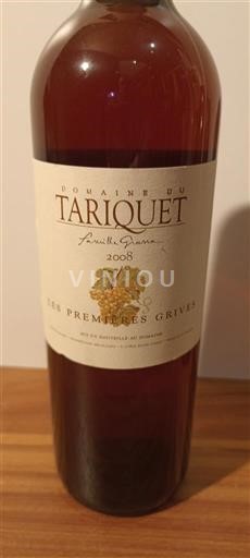 Jugozahod Côtes de Gascogne Domaine Tariquet Les Premières Grives 2008