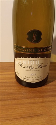 Valle del Loira Pouilly-fumé Domaine Seguin 2012
